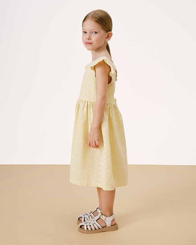 Платье для девочки Лимонный Фото 2