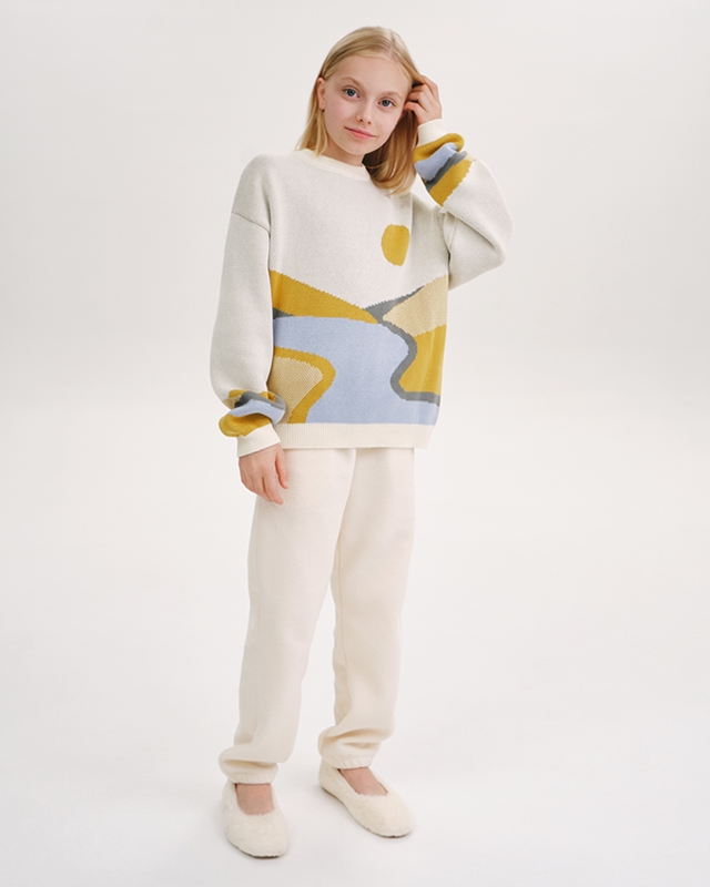 Детский свитер с рисунком Мультиколор Фото 3